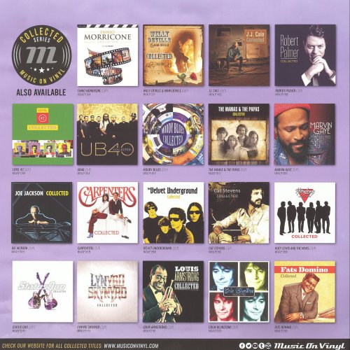 COLLECTED (PURPLE and BLACK VINYL) Inner advertising leaflet Side A