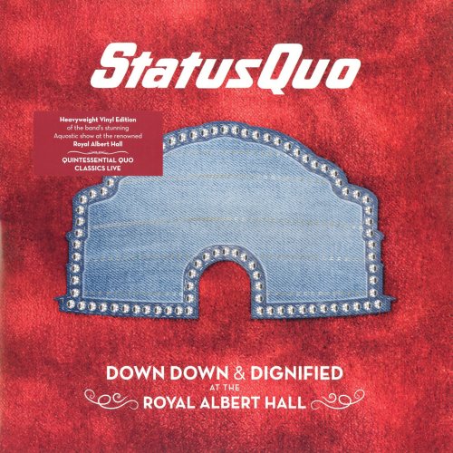 DOWN DOWN AND DIGNIFIED AT THE ROYAL ALBERT HALL Standard Gatefold Sleeve Front