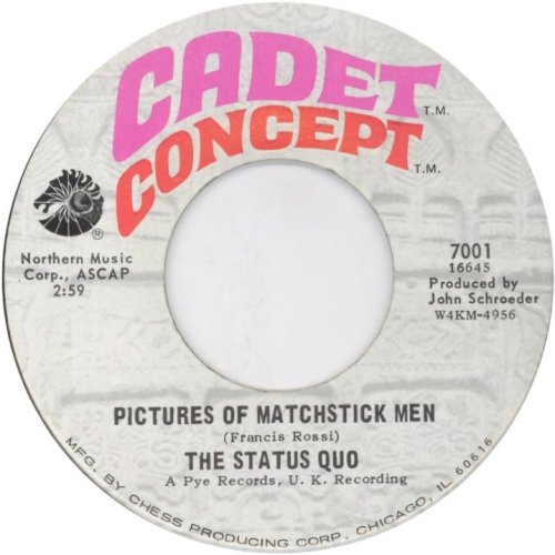 PICTURES OF MATCHSTICK MEN Version 4 Side A