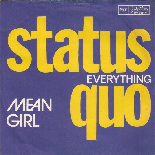 MEAN GIRL Picture Sleeve Front