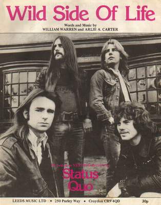 Wild Side Of Life Sheet Music