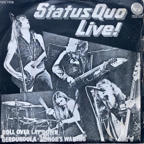 ROLL OVER LAY DOWN Picture Sleeve Front
