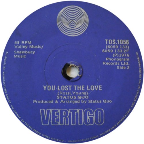 RAIN South Africa Label Side B