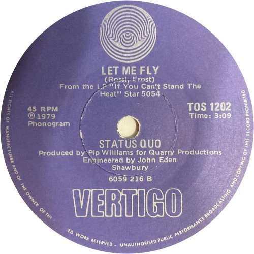 ACCIDENT PRONE South Africa Label Side B