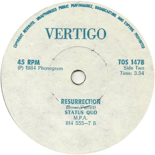 MARGUERITA TIME Zimbabwean Label Side B