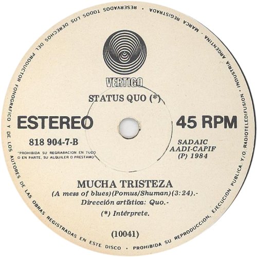 MARGUERITA TIME Standard Issue Side B