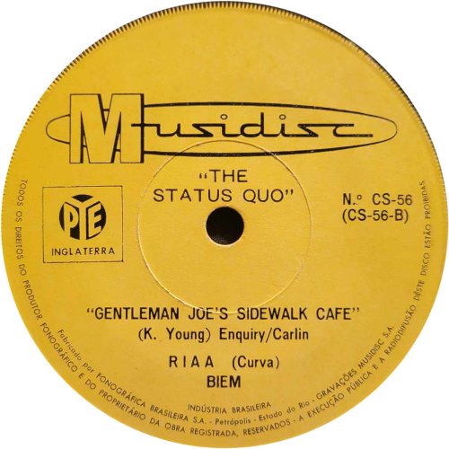 PICTURES OF MATCHSTICK MEN Yellow Label v2 Side B
