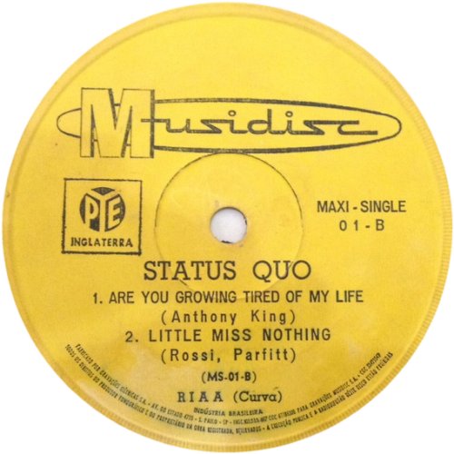 DOWN THE DUSTPIPE (EP) Yellow Label v1 Side B