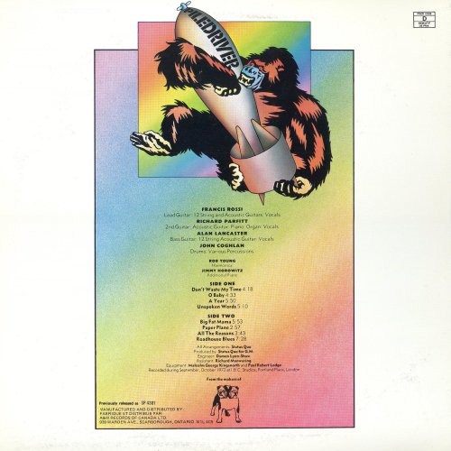 PILEDRIVER (REISSUE) Single Sleeve Rear