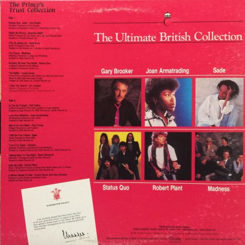 THE ULTIMATE BRITISH COLLECTION Sleeve Rear