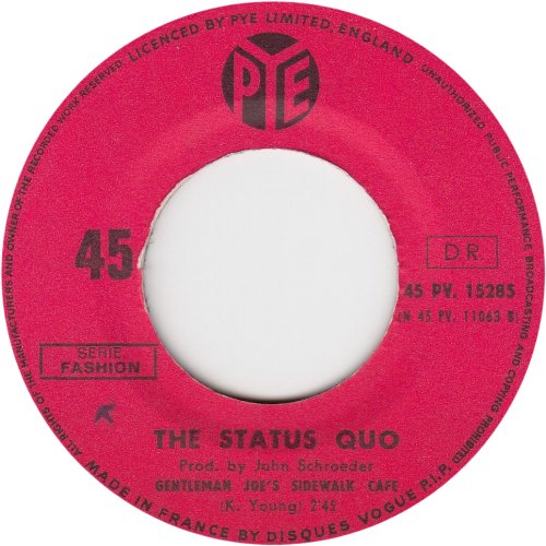 PICTURES OF MATCHSTICK MEN Red Label Side B