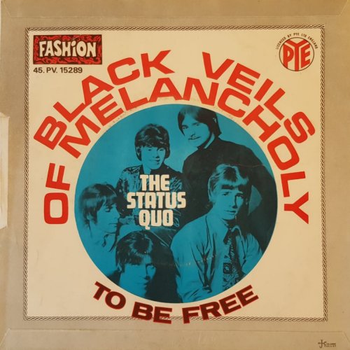 BLACK VEILS OF MELANCHOLY Picture Sleeve Rear