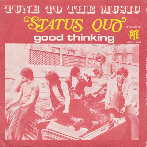 TUNE TO THE MUSIC Picture Sleeve Front