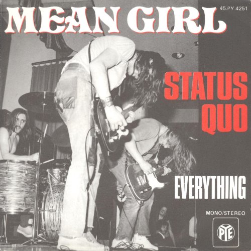 MEAN GIRL Picture Sleeve Front