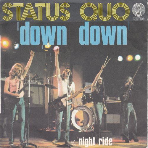 DOWN DOWN Picture Sleeve Front