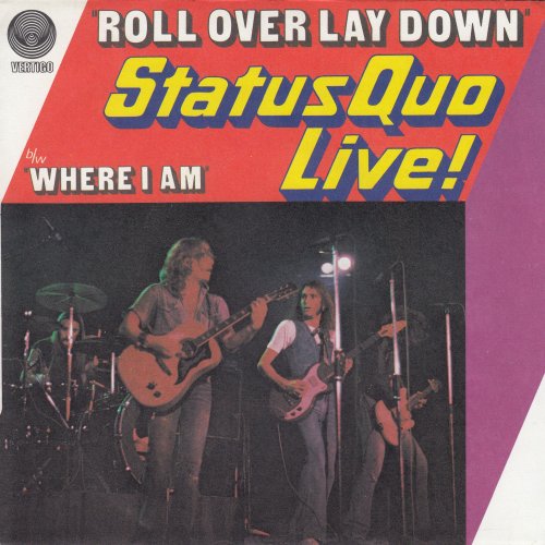 ROLL OVER LAY DOWN Picture Sleeve Front