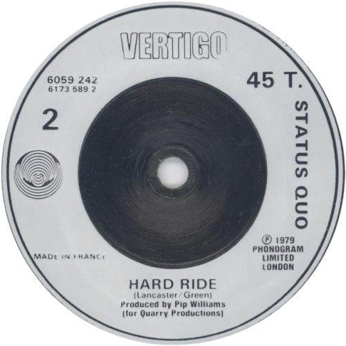 WHATEVER YOU WANT Silver Injection Label for UK Side B