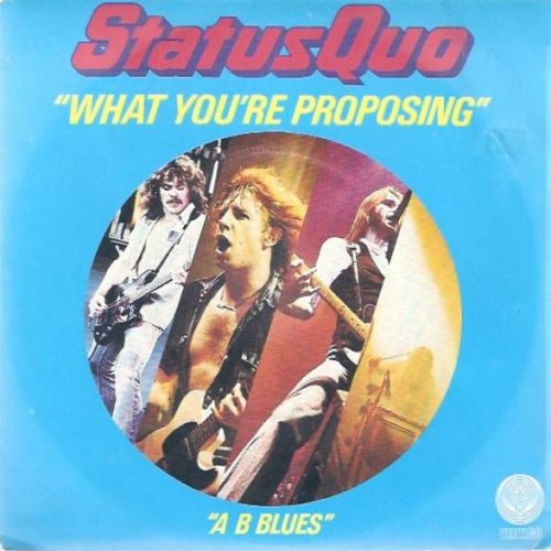 WHAT YOU'RE PROPOSING Picture Sleeve 2 Front