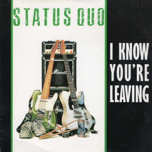 I KNOW YOU'RE LEAVING Picture Sleeve Front