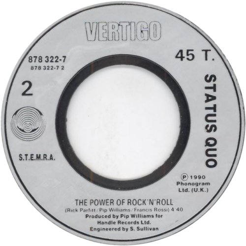 ANNIVERSARY WALTZ PART ONE Silver Injection Label Side B