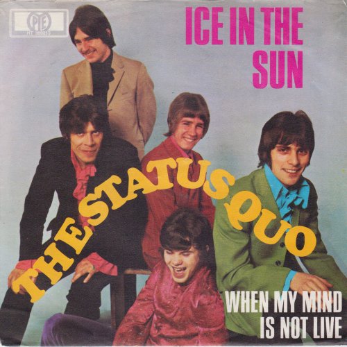 ICE IN THE SUN Picture Sleeve Front