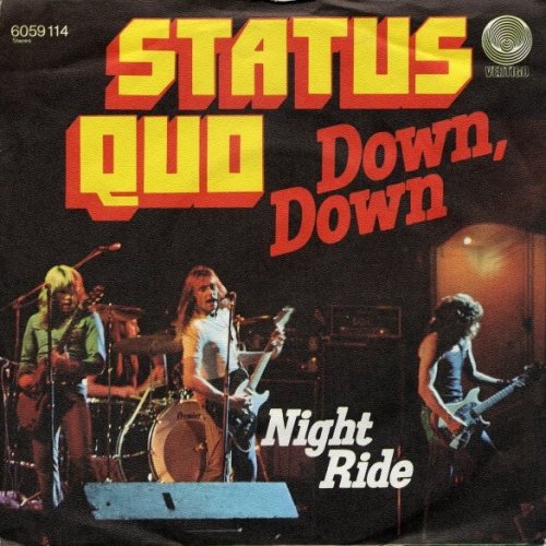 DOWN DOWN Picture Sleeve 3 Front
