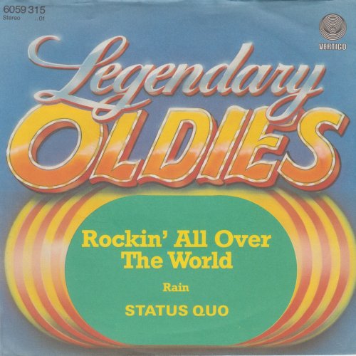 ROCKIN' ALL OVER THE WORLD (REISSUE) Picture Sleeve Front