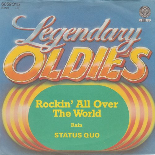 ROCKIN' ALL OVER THE WORLD (REISSUE) Picture Sleeve Front