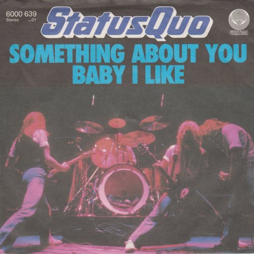 SOMETHING ABOUT YOU BABY I LIKE Picture Sleeve Front