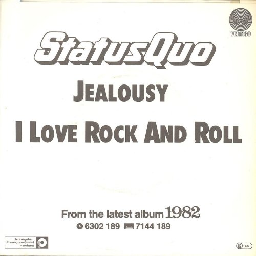 JEALOUSY Picture Sleeve Rear