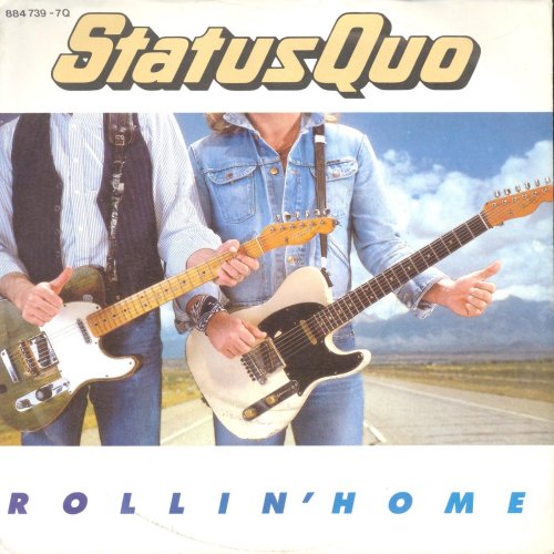ROLLIN' HOME Picture Sleeve Front