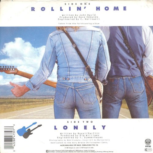 ROLLIN' HOME Picture Sleeve Rear