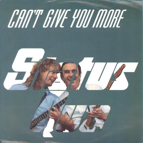 CAN'T GIVE YOU MORE Picture Sleeve Front