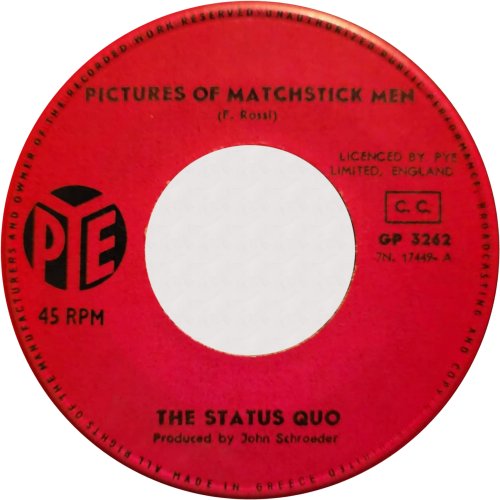 PICTURES OF MATCHSTICK MEN Large Centre Side A