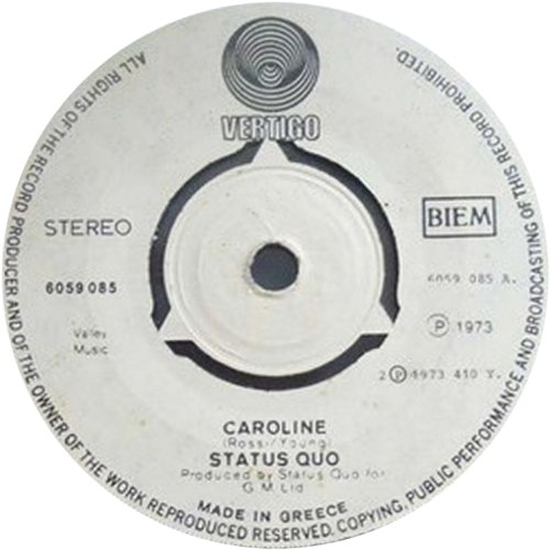 CAROLINE Push-out Centre Side A