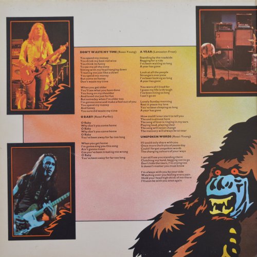 PILEDRIVER Standard Gatefold Sleeve Inner