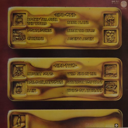 12 GOLD BARS Standard Sleeve Rear
