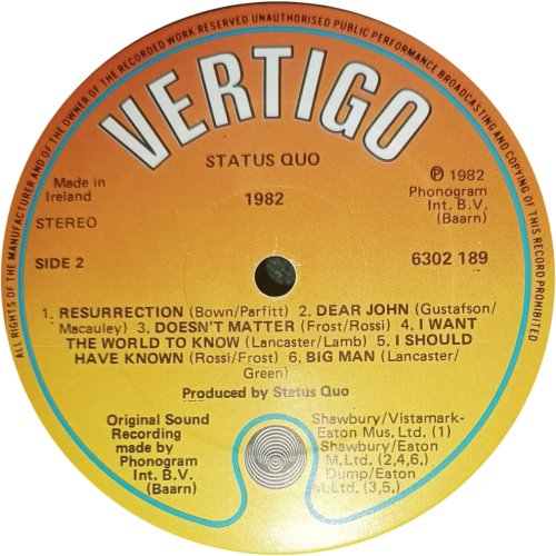 1+9+8+2 Label 2 Side B