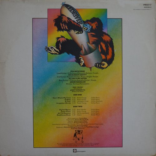 PILEDRIVER (REISSUE) Standard Sleeve Rear