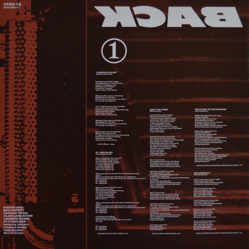 BACK TO BACK Inner Sleeve Side A