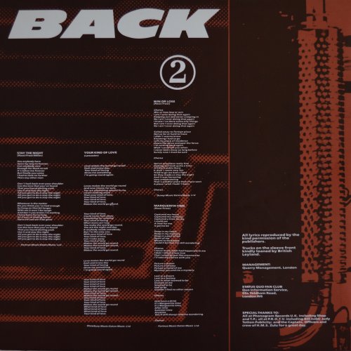 BACK TO BACK Inner Sleeve Side B