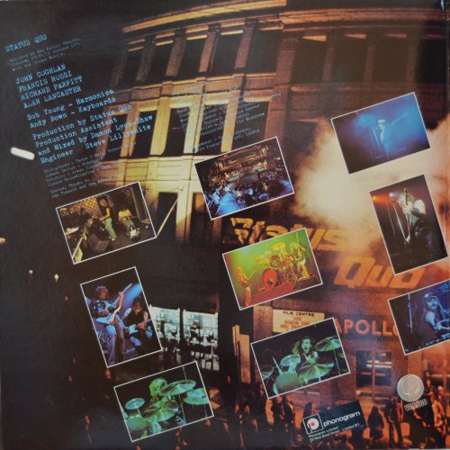 LIVE (REISSUE) Standard Gatefold Sleeve Inner