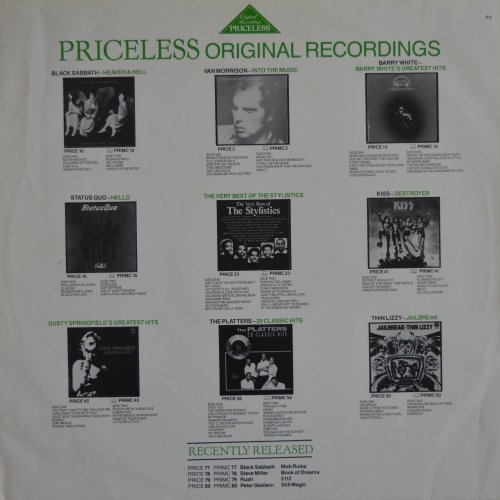 LIVE (REISSUE) Inner Sleeve Side A