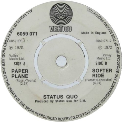 PAPER PLANE Label Side B