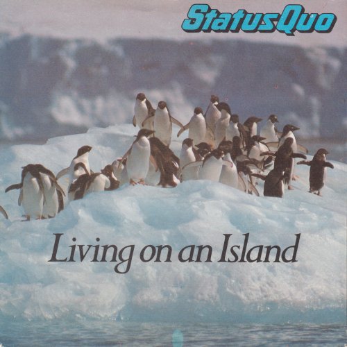 LIVING ON AN ISLAND UK Picture Sleeve Front