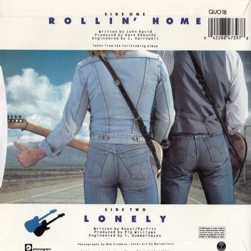 ROLLIN' HOME UK Picture Sleeve Rear