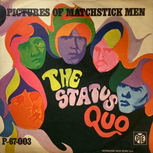 PICTURES OF MATCHSTICK MEN (REISSUE) Picture Sleeve Front