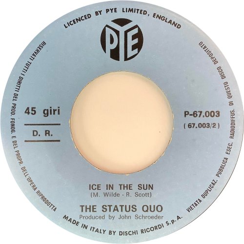 PICTURES OF MATCHSTICK MEN (REISSUE) Label Side B