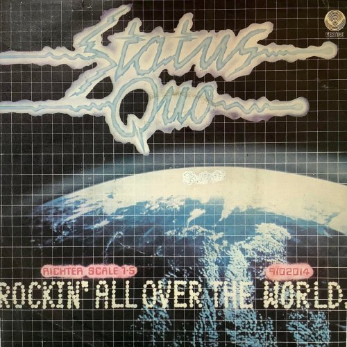 ROCKIN' ALL OVER THE WORLD Picture Sleeve Front