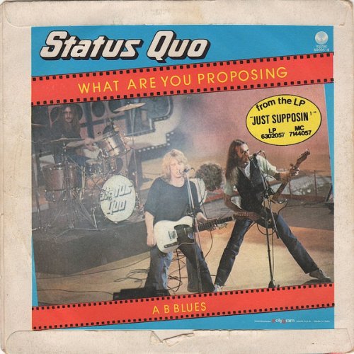 WHAT YOU'RE PROPOSING Picture Sleeve Rear